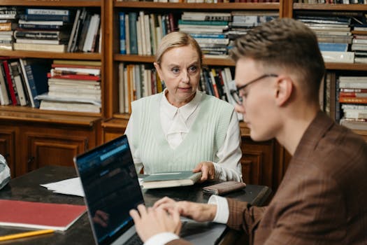 Open educational resources on a computer